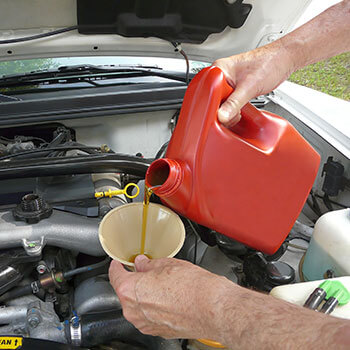 oil change and maintenance